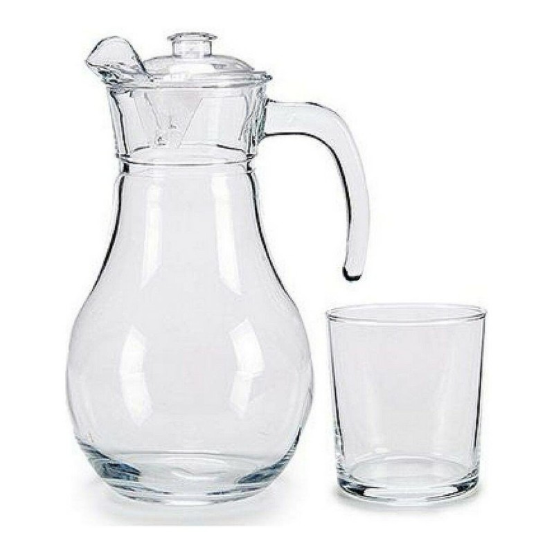 Set de Verres Vivalto BIG-S3604465 Transparent verre Pichet