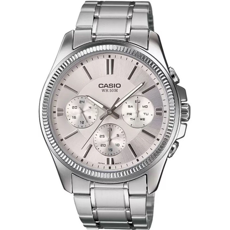 Montre Homme Casio ENTICER GENT Argenté Gris (Ø 35 mm)