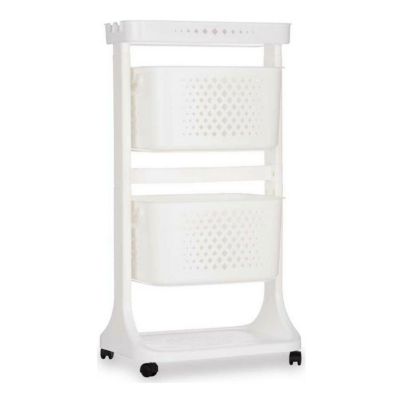 Chariot à légumes Kinvara TP-747-1 Blanc polypropylène Plastique 33 x 83