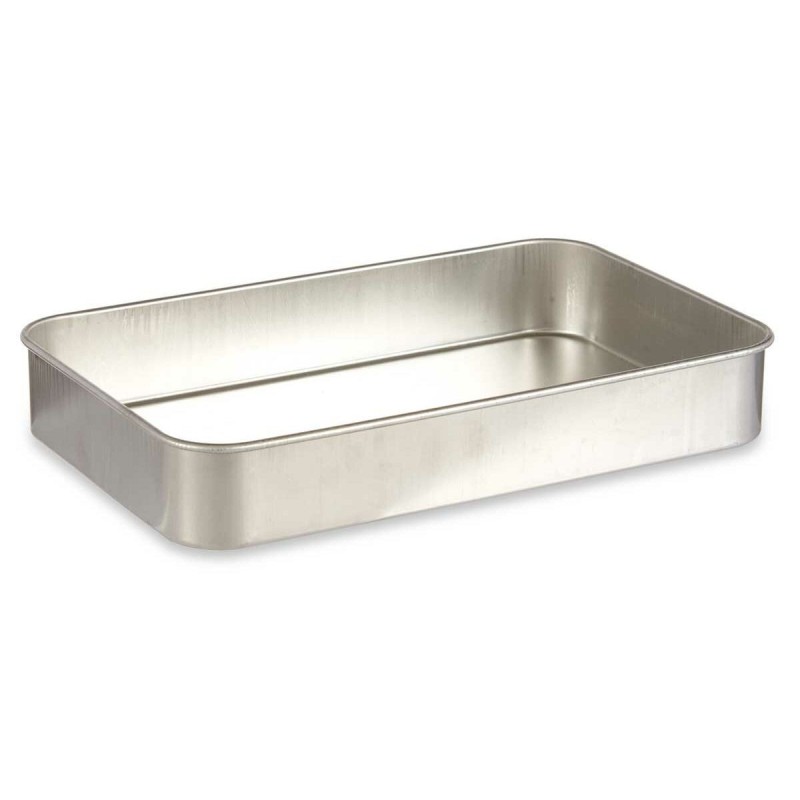 Plat à gratin Kinvara 100153 Argenté Aluminium 26 x 6