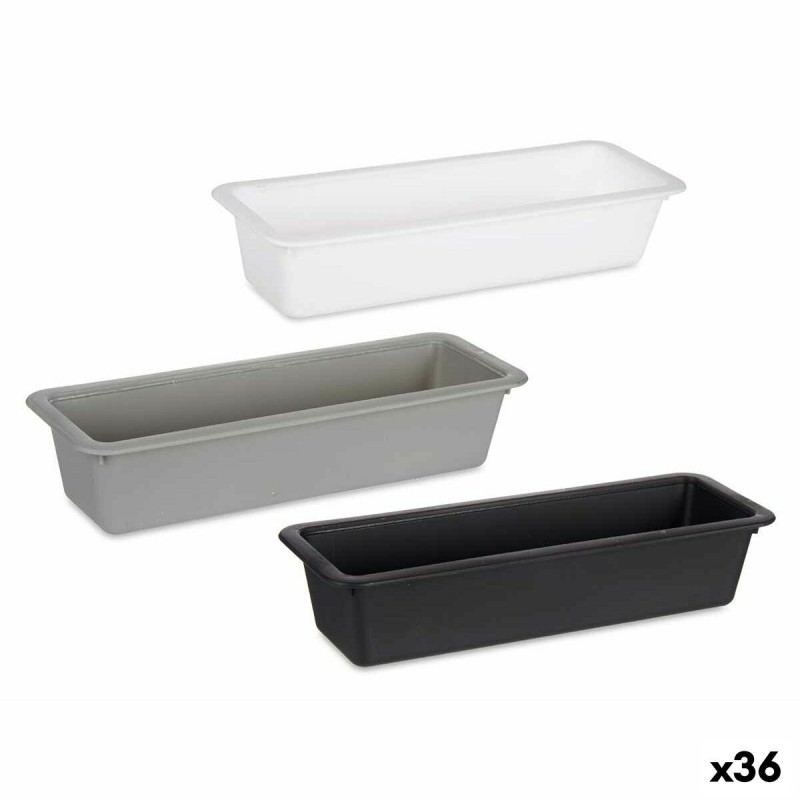 Range-couverts Kinvara CN18819 Blanc Noir Caoutchouc polypropylène 8