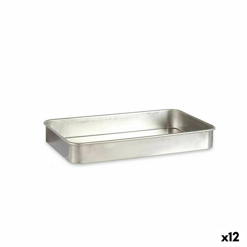 Plat à gratin Kinvara 100155 Argenté Aluminium 32 x 7 x 51