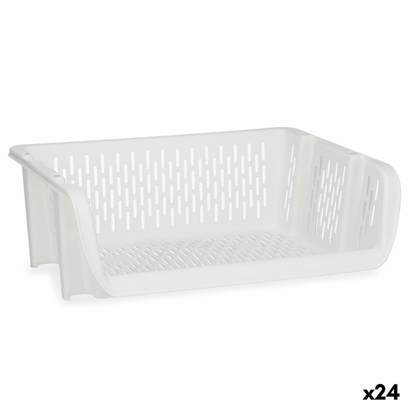 Panier de légumes Kinvara Q-SHELF-1 Blanc polypropylène 30 x 13