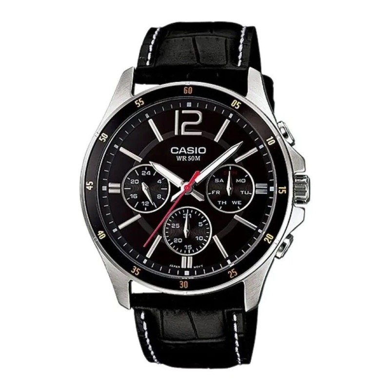 Montre Homme Casio ENTICER GENT Noir (Ø 43 mm) (Ø 43