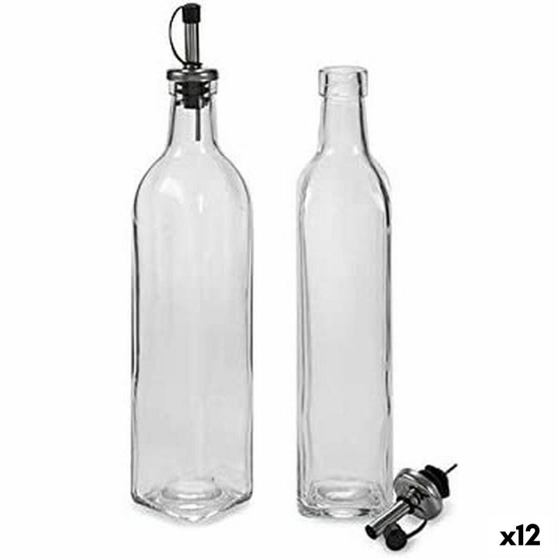 Ensemble salière et poivrier Vivalto WJ6079-L Transparent verre Verre 2 x 50 ml 5