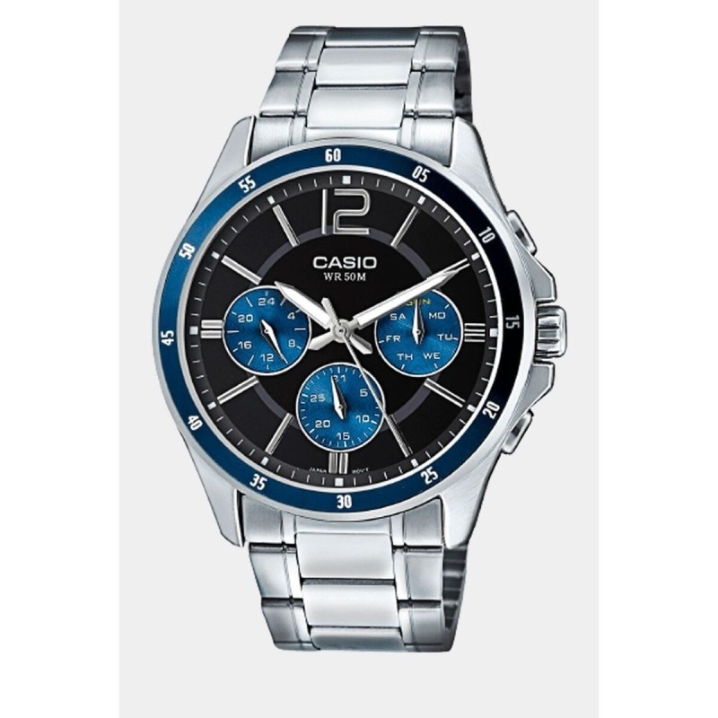 Montre Homme Casio COLLECTION Noir Argenté (Ø 35 mm) (Ø 43