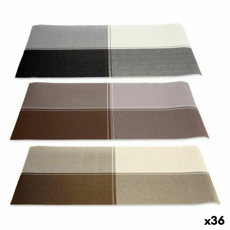 Dessous de plat Kinvara TSL-2204F Marron Noir Bronze 45 x 30 x 0