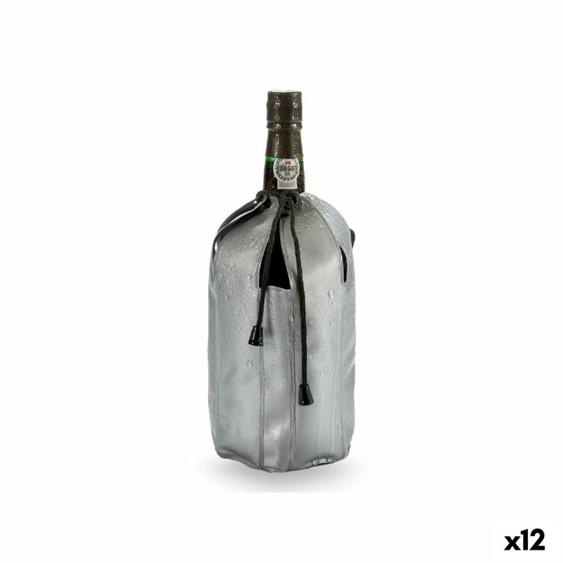 Refroidisseur de Bouteilles Kinvara CG12623-2 Gris PVC 12 x 12 x 21