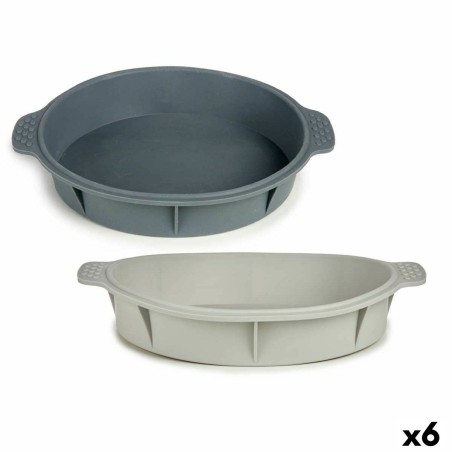 Moule à pâtisserie Kinvara HH156 Gris clair Gris foncé Silicone 30 x 4