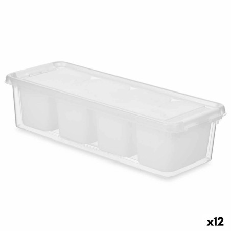 organisateur pour frigo Kinvara 02 1066 Blanc Transparent 37