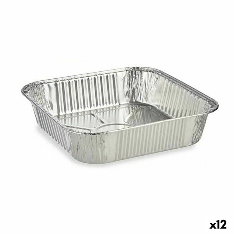 Ensemble de plats pour la cuisine Kinvara 23241 Aluminium Carré 20