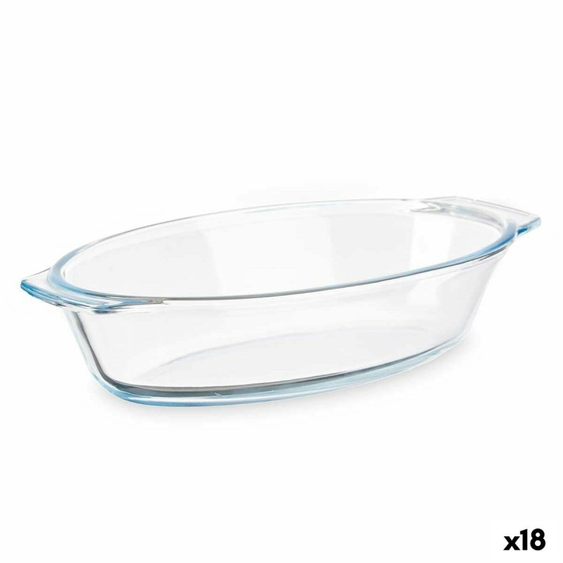 Plat à Gratin Vivalto T7-07 Transparent Verre Borosilicaté 700 ml 23