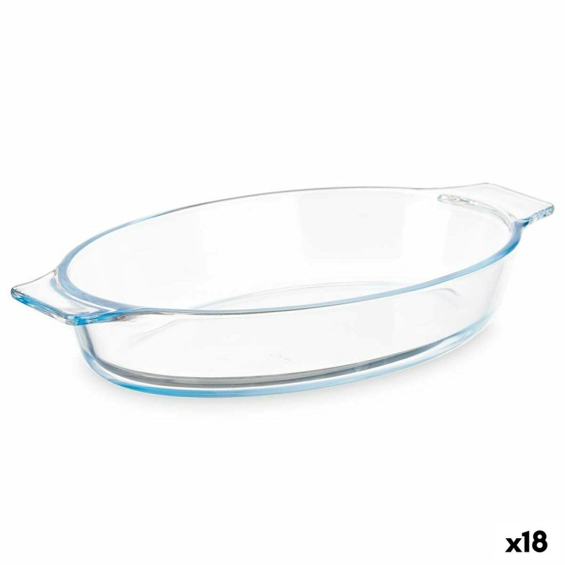 Plat à Gratin Vivalto T7-08 Transparent Verre Borosilicaté 800 ml 27 x 4