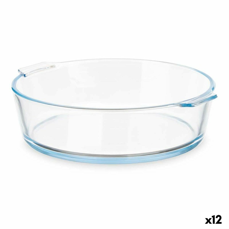 Plat à Gratin Vivalto T11-16 Transparent Verre Borosilicaté 1