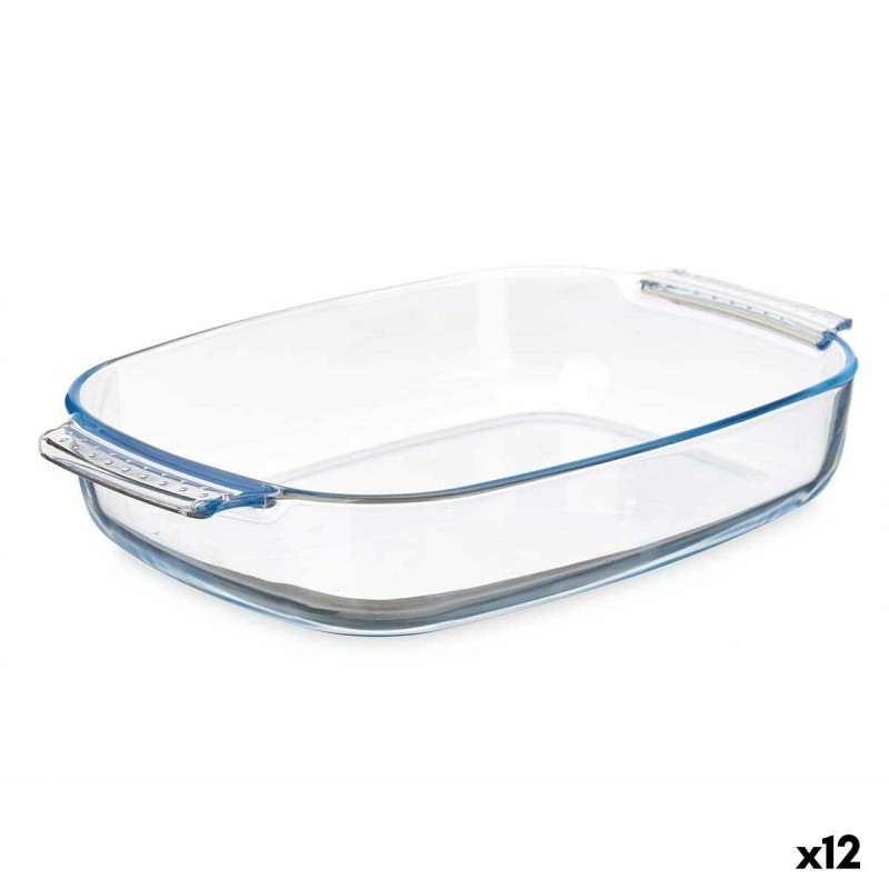 Plat à Gratin Vivalto T3-20 Transparent Verre Borosilicaté 2 L 30