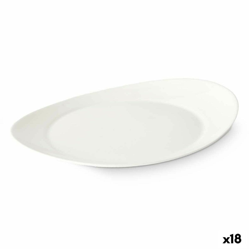 Assiette plate Vivalto LYBP-120 Blanc Verre opalin 30