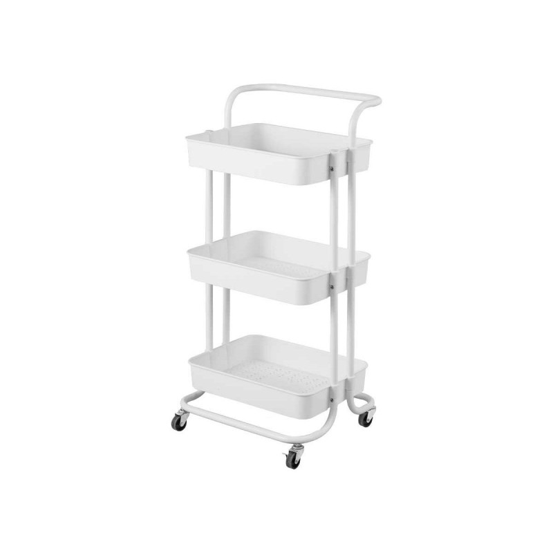 Chariot de Cuisine Kinvara WR4338-TJ PRO Blanc Métal polypropylène 42 x 86 x 35