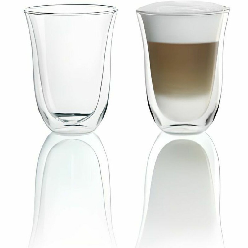 Set de Verres DeLonghi 5513214611 22 cl Transparent (2 Unités)