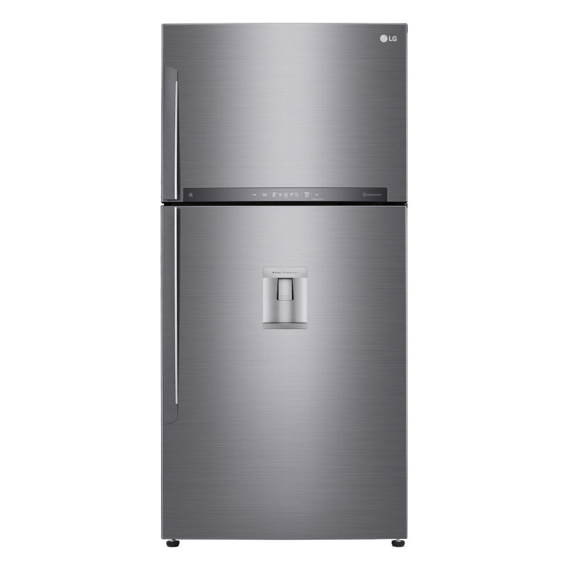 Réfrigérateur Combiné LG GTF916PZPED 184 630 L Acier Platine