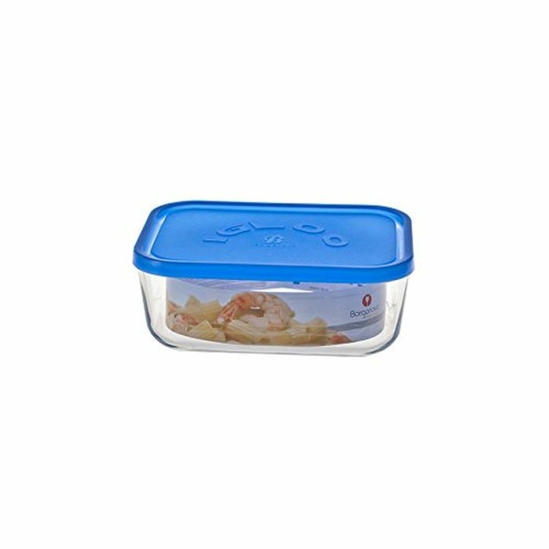 Boîte à lunch Borgonovo Igloo Bleu Rectangulaire 400 ml 13