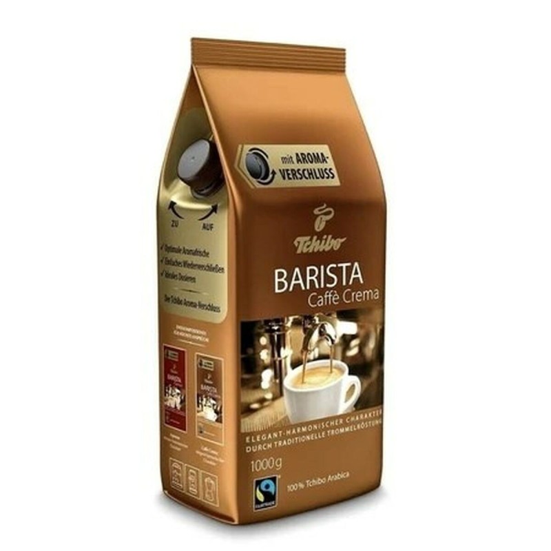 Café en grains Tchibo Kawa  Barista Caffe Crema 1KG ziarnista