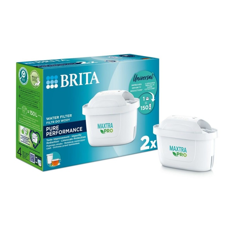 Filtre pour Carafe Filtrante Brita Maxtra Pro (2 Unités)