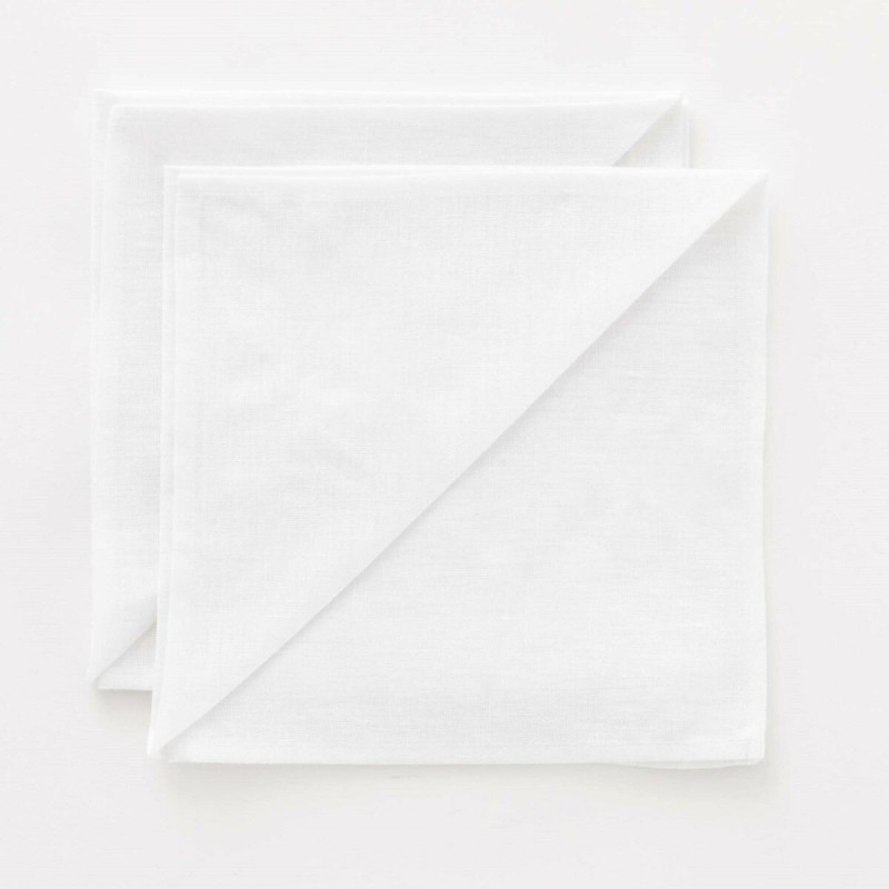 servillettes Belum Blanc Multicouleur Lin 50 x 50 cm 2 Unités