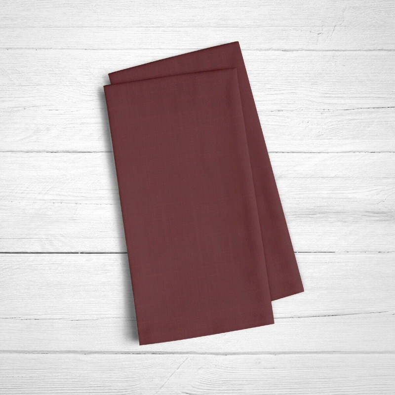 servillettes Belum Multicouleur Bordeaux Lin 50 x 50 cm 2 Unités