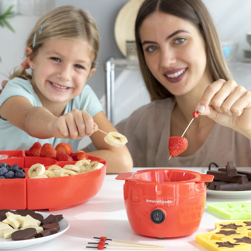 Machine à Bonbons Gélifiés et Fondue au Chocolat2 en 1 Yupot InnovaGoods