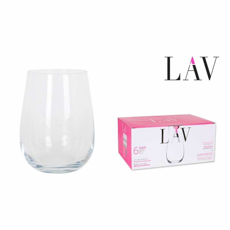 Verre LAV Gaia (6 Unités) (6 pcs)