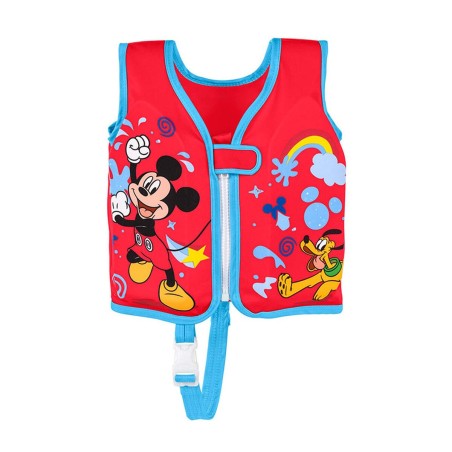 Bestway Gilet Disney Mickey Mouse UPF 50+ 51 cm +1 à 3 Ans Piscine et Plage 09101