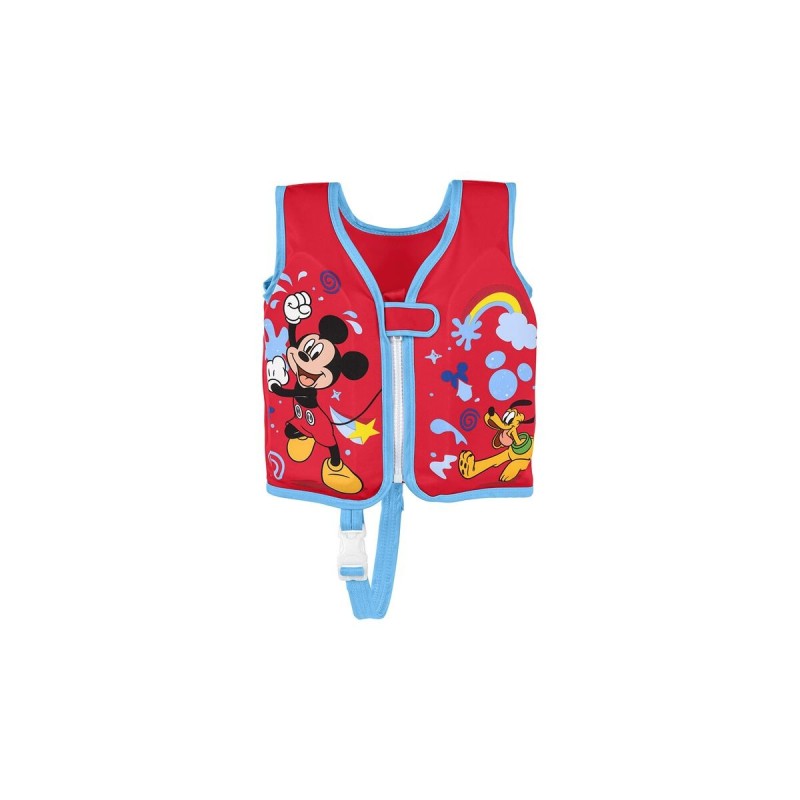 Bestway Gilet Disney Mickey Mouse UPF 50+ 51 cm +1 à 3 Ans Piscine et Plage 09101