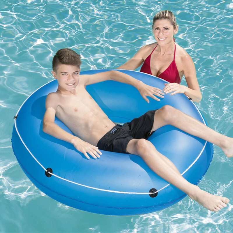 Bestway Flotteur Gonflable Lisse avec Corde Couleur Assortie D119 cm +12 Ans Plage et Piscine 36120