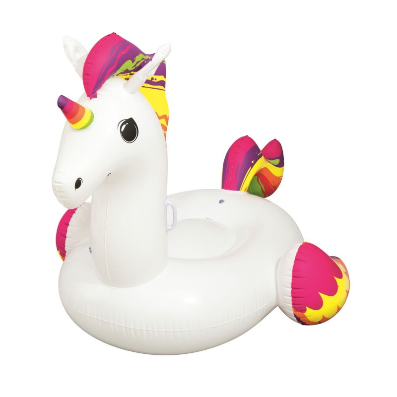 Bestway Figurine Gonflable Licorne avec Poignées 224x164 cm Plage et Piscine 41113