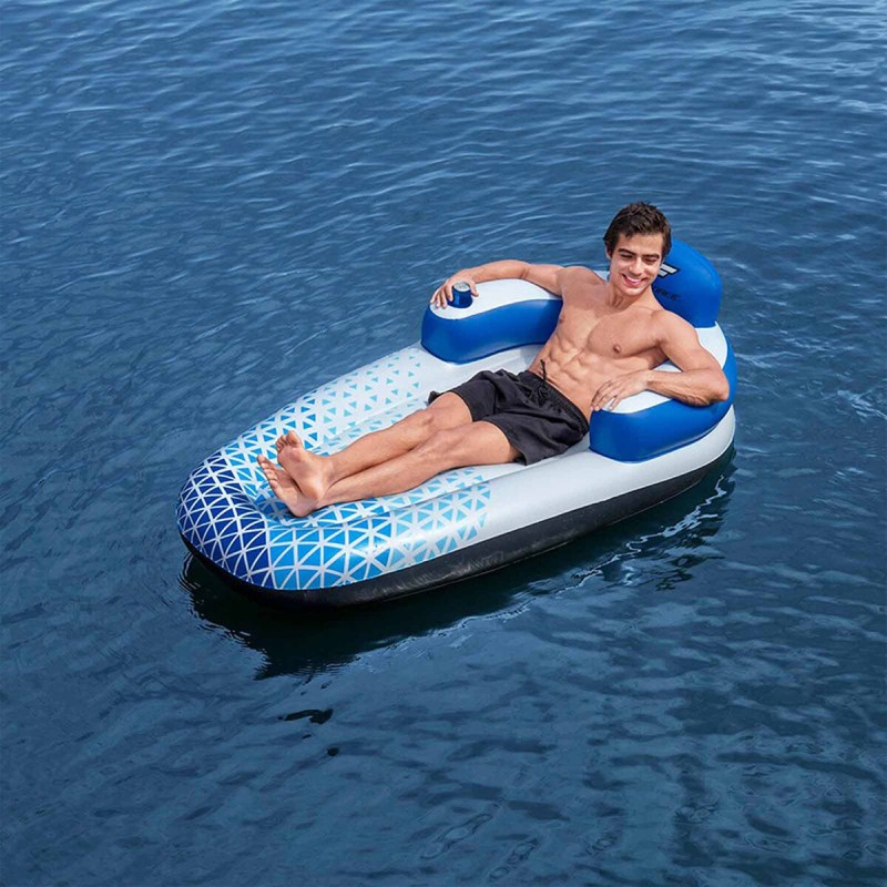 Bestway Fauteuil Gonflable Chaise Longue Hydro-Force 191x107 cm Plage et Piscine 43533