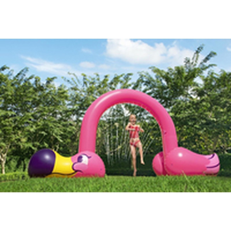 Bestway Arroseur Jumbo Flamant 340x110x193 cm +2 Ans Jardin 52382