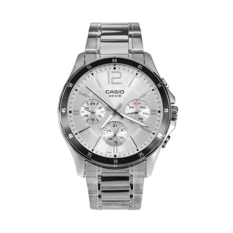 Montre Homme Casio ENTICER GENT Gris Argenté (Ø 35 mm) (Ø 43