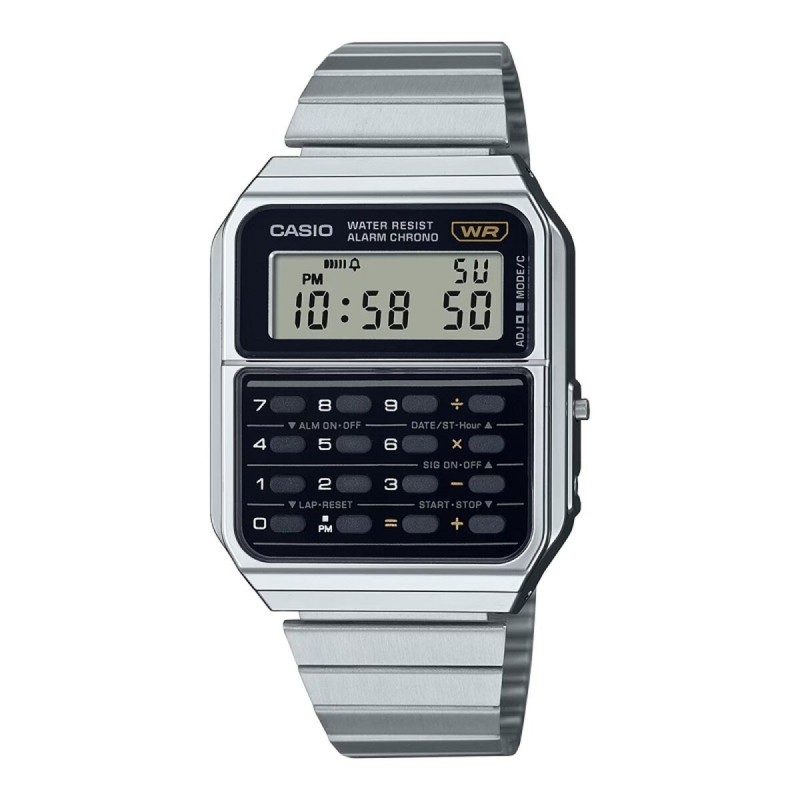 Montre Unisexe Casio VINTAGE CALCULATOR (Ø 34 mm)