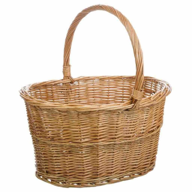 Panier de Pique-Nique Alexandra House Living osier Bois de saule 42 x 30 x 22 cm Naturel