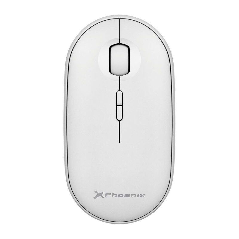 Souris Optique Sans Fil Phoenix Blanc 1600 dpi (1 Unité)