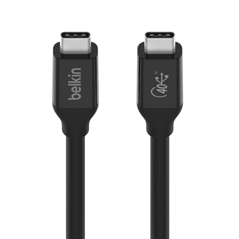 Câble USB-C Belkin 0.8M01BT0.8MBK 80 cm Noir (1 Unité)