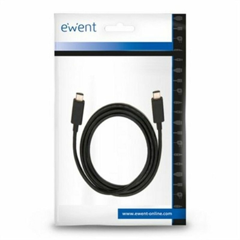 Câble USB-C vers USB Ewent EC1046 Noir 1 m