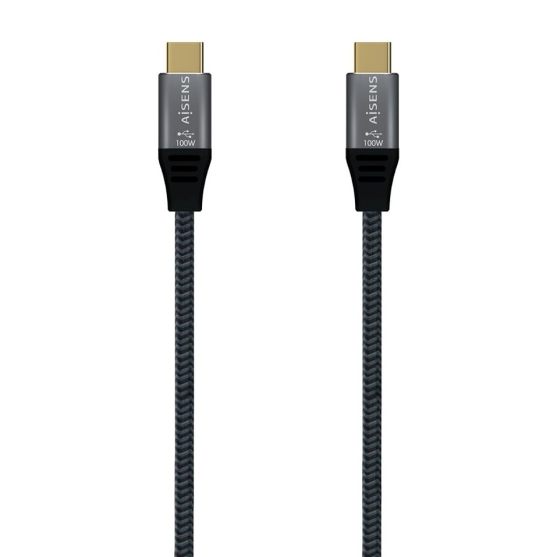 Câble USB-C Aisens A107-0670 Gris (1 Unité)