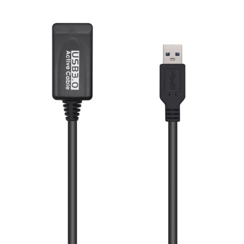 Câble USB Aisens A105-0525 Noir 5 m (1 Unité)