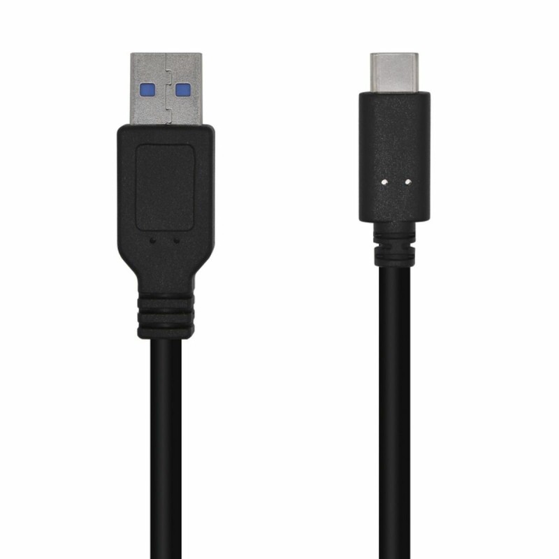 Câble USB A vers USB-C Aisens A107-0449 50 cm Noir (1 Unité)