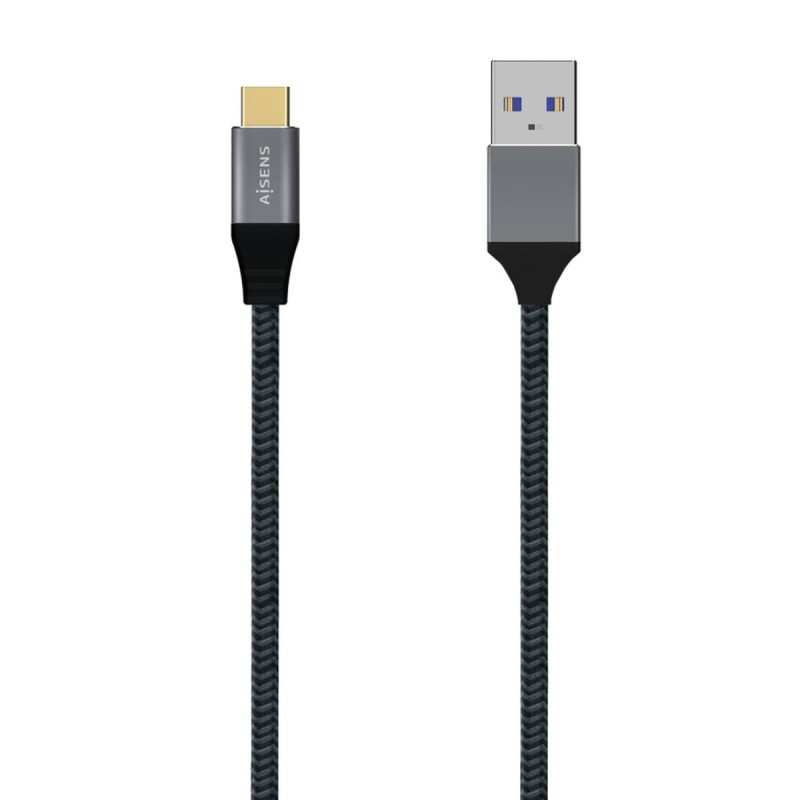 Câble USB-C Aisens A107-0631 Gris 1 m (1 Unité)