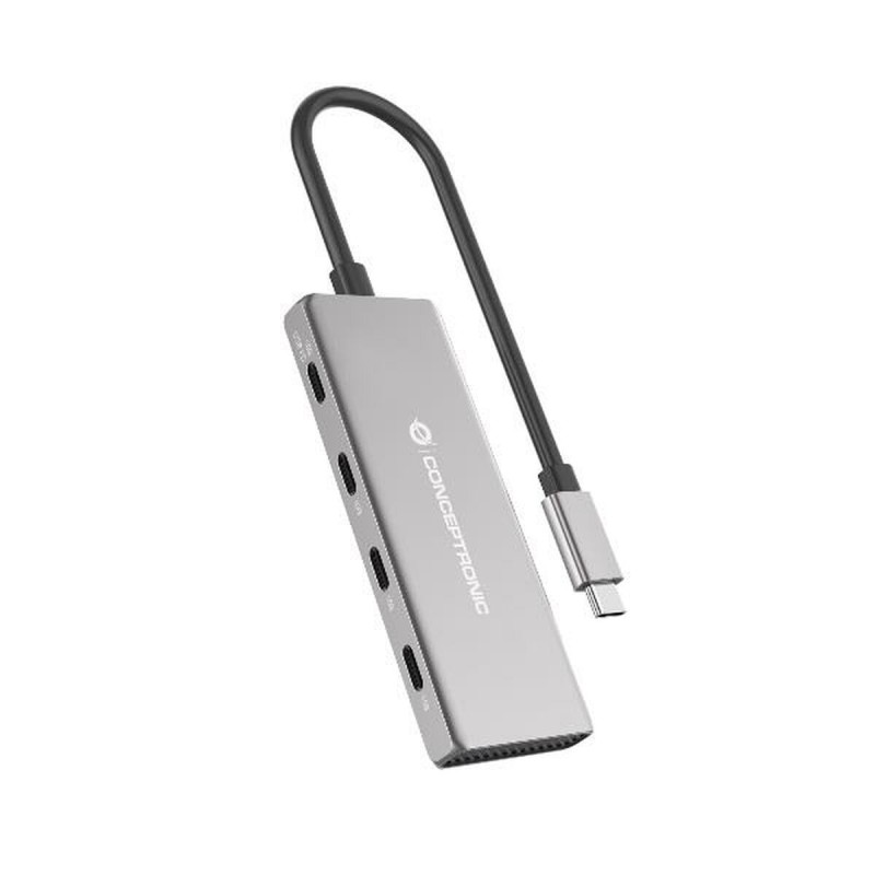 Câble USB Conceptronic 110519607101 Gris 25 cm (1 Unité)