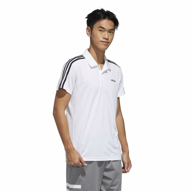 T-shirt à manches courtes homme Adidas M D2m Cla 3s Po (56)