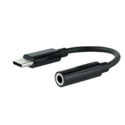 Adaptateur USB-C vers Jack 3.5 mm NANOCABLE 10.24.1205 Noir