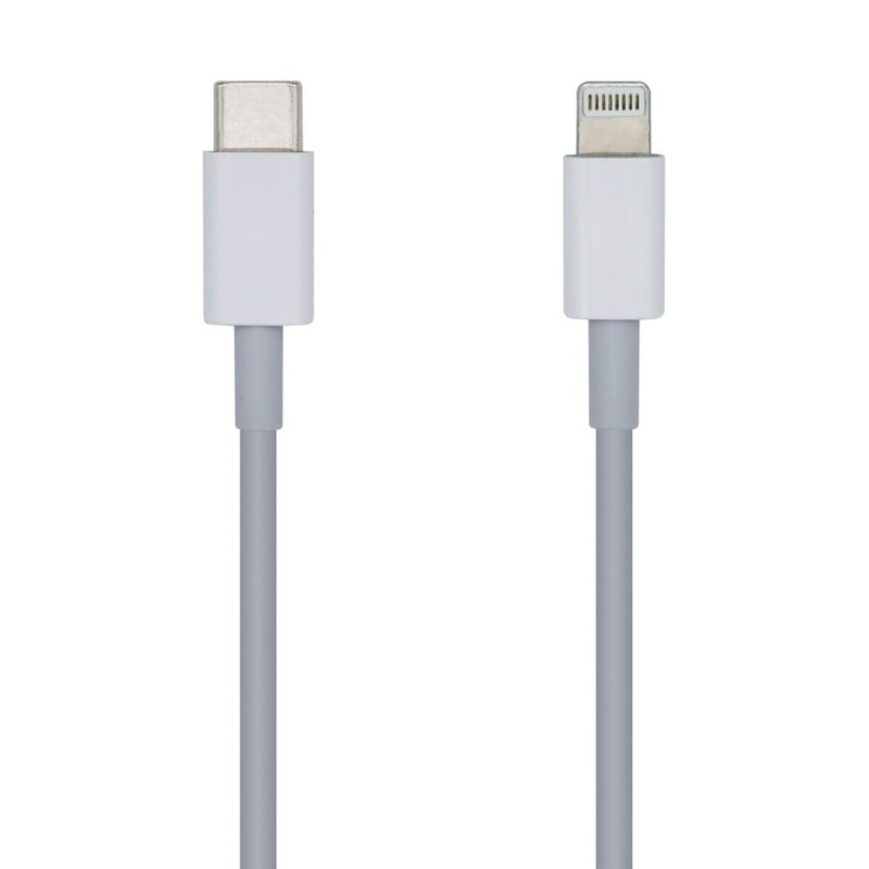 Câble USB-C vers Lightning Aisens A102-0442 Blanc 1 m